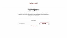 What Zelvycarbon.com website looked like in 2019 (4 years ago)