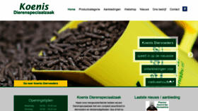 What Zeemandiervoeders.nl website looked like in 2019 (4 years ago)