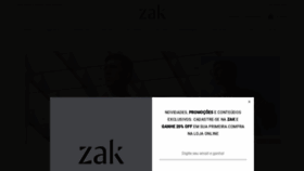 What Zak.com.br website looked like in 2019 (4 years ago)