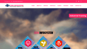 What Zioninfosystem.com website looked like in 2019 (4 years ago)