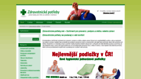 What Zdravotnicke-potreby.net website looked like in 2019 (4 years ago)