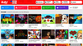 What Zuzu.games website looked like in 2019 (4 years ago)