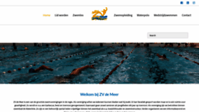 What Zvdemeer.nl website looked like in 2019 (4 years ago)