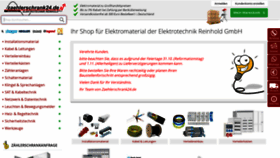 What Zaehlerschrank24.de website looked like in 2019 (4 years ago)