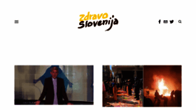 What Zdravo-slovenija.com website looked like in 2019 (4 years ago)