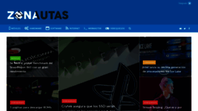 What Zonautas.com website looked like in 2019 (4 years ago)