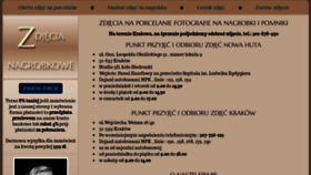 What Zdjecia-nagrobkowe.eu website looked like in 2019 (4 years ago)