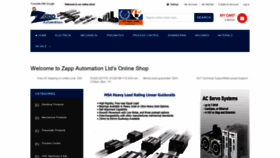What Zappautomation.co.uk website looked like in 2019 (4 years ago)