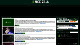 What Zockzilla.de website looked like in 2019 (4 years ago)