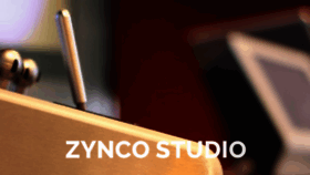 What Zyncostudio.com website looked like in 2019 (4 years ago)