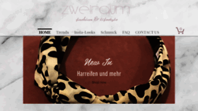 What Zweiraum-fashion.com website looked like in 2019 (4 years ago)