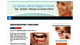 What Zahnstein-entfernen.eu website looked like in 2019 (4 years ago)