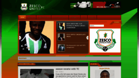 What Zescounitedfc.com website looked like in 2019 (4 years ago)