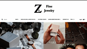 What Zsfinejewelry.com website looked like in 2019 (4 years ago)