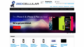 What Zedcellular.com website looked like in 2019 (4 years ago)