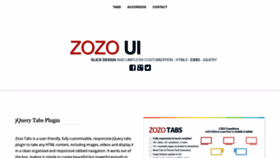 What Zozoui.com website looked like in 2019 (4 years ago)