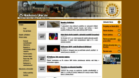 What Zshaskova.cz website looked like in 2019 (4 years ago)