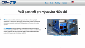 What Ztegpon.cz website looked like in 2019 (4 years ago)