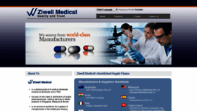 What Ziwellmedical.com website looked like in 2019 (4 years ago)