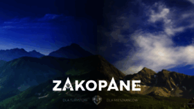 What Zakopane.pl website looked like in 2019 (4 years ago)