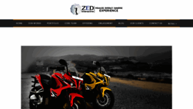 What Zedinteractive.in website looked like in 2019 (4 years ago)