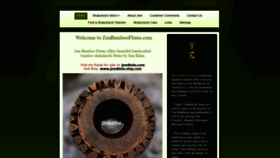 What Zenbambooflutes.com website looked like in 2019 (4 years ago)