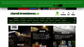 What Ziarulromanesc.de website looked like in 2019 (4 years ago)