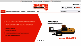 What Zigarettenstopfmaschine24.com website looked like in 2019 (4 years ago)