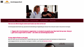 What Zonnehuisgroepnoord.nl website looked like in 2019 (4 years ago)