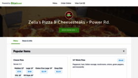 What Zellasmesa.com website looked like in 2019 (4 years ago)