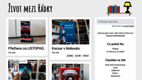 What Zivotmeziradky.cz website looked like in 2019 (4 years ago)