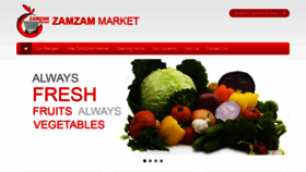 What Zamzammarket.com.au website looked like in 2019 (4 years ago)