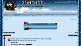What Zonenet.ca website looked like in 2019 (4 years ago)