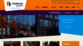 What Zuyderzeelyceum.nl website looked like in 2019 (4 years ago)