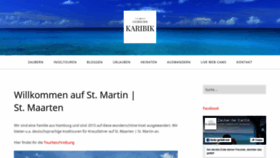 What Zauberderkaribik.com website looked like in 2019 (4 years ago)