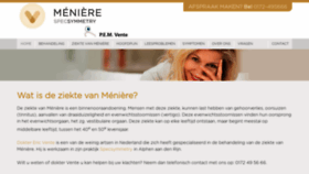 What Ziektemeniere.nl website looked like in 2019 (4 years ago)