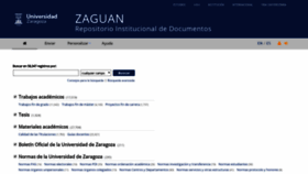 What Zaguan.unizar.es website looked like in 2019 (4 years ago)