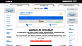 What Zingerbug.com website looked like in 2019 (4 years ago)