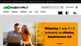 What Zdrowekolorowe.pl website looked like in 2019 (4 years ago)
