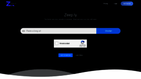 What Zeep.ly website looked like in 2019 (4 years ago)