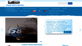 What Zsbarcin.pl website looked like in 2019 (4 years ago)