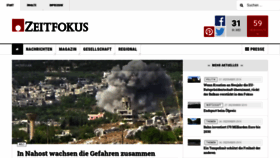 What Zeitfokus.de website looked like in 2019 (4 years ago)