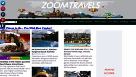 What Zoom-travels.com website looked like in 2020 (4 years ago)