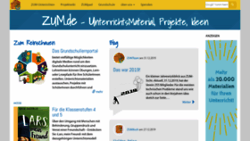 What Zum.de website looked like in 2020 (4 years ago)