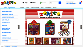What Zekiceakiloyunlari.com website looked like in 2020 (4 years ago)