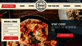 What Zizzi.co.uk website looked like in 2020 (5 years ago)