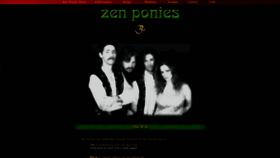 What Zenponies.com website looked like in 2020 (4 years ago)