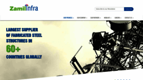 What Znainfra.com website looked like in 2020 (4 years ago)