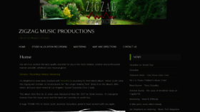 What Zigzagmusic.com website looked like in 2020 (4 years ago)