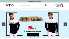 What Zafoni.com website looked like in 2020 (5 years ago)